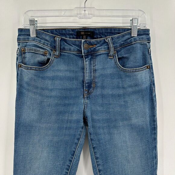 FRYE Women's Mid Rise Stretch Blue Denim Casual Skinny Jeans Size 4 - Picture 3 of 8